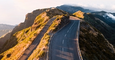 Road on a mountain